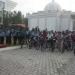 Pelepasan ratusan peserta Weng Itangen Kerukunan Kanwil Kemenag Aceh, Minggu (1/1/2023). (Dok. Kanwil Kemenag Aceh)