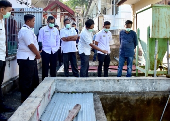 Plt Sekretaris Daerah Kota Sabang, Andri Nourman melakukan inspeksi mendadak (Sidak) ke Rumah Sakit Umum Daerah (RSUD) Sabang pada, Rabu (11/1/2023). (Dok. Humas Kota Sabang)