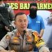 Kapolres Banjarnegara AKBP Hendri Yulianto memberikan keterangan pers di Mapolres Banjarnegara, Senin (2/1/2023), terkait dengan kasus pembegalan atau pencurian dengan kekerasan terhadap pengemudi taksi daring. ANTARA/HO-Polres Banjarnegara
