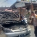 Sebuah minibus dengan nomor polisi BL 916 AM sekira pukul 13.30 WIB terbakar di kawasan Simpang Peut, Kecamatan Kuala, Kabupaten Nagan Raya, Provinsi Aceh, Senin (30/1/2023) siang. (ANTARA/HO)