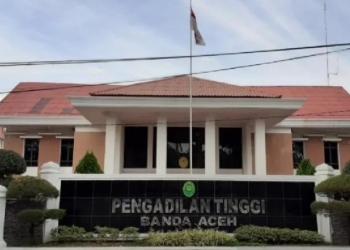 Ilustrasi - Kantor Pengadilan Tinggi Banda Aceh. ANTARA/HO-Humas Pengadilan Tinggi Banda Aceh