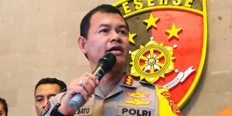 Kepala Bidang Hubungan Masyarakat Kepolisian Daerah Bali, Komisaris Besar Polisi Stefanus Setianto. ANTARA/Rolandus Nampu