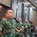 Kasad Jenderal TNI Dudung Abdurachman usai Rapat Pimpinan TNI AD Tahun Anggaran 2023 di Markas Besar Angkatan Darat, Jakarta, Jumat (10/2/2023). (ANTARA/Melalusa Susthira K.)