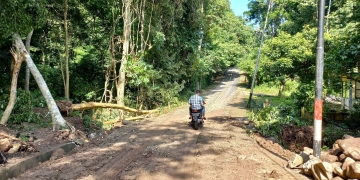 Jalan menuju Tugu Kilometer Nol Sabang kembali bisa dilalui kendaraan, Kamis (2/2/2023). (Dok. Humas Kota Sabang)