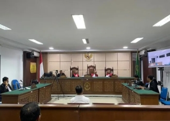 Sidang pembacaan putusan kasus tindak pidana korupsi event Aceh Tsunami cup di Pengadilan Tipikor Banda Aceh, Kamis (16/2/2023) (ANTARA/HO/Kejari Banda Aceh)