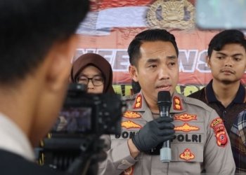 Kapolres Cianjur, Jawa Barat, AKBP Doni Hermawan.(ANTARA/Ahmad Fikri). (Ahmad Fikri)