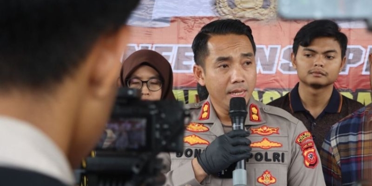 Kapolres Cianjur, Jawa Barat, AKBP Doni Hermawan.(ANTARA/Ahmad Fikri). (Ahmad Fikri)