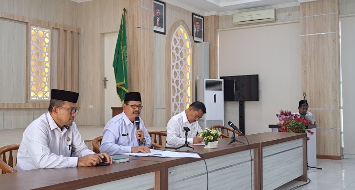 Plt Kakanwil Kemenag Aceh, Ahmad Yani (tengah). (Foto: Alibi/Dok. Kemenag Aceh)