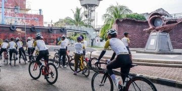 Pesepeda Tour De Aceh. (Dok. Disbudpar Aceh)