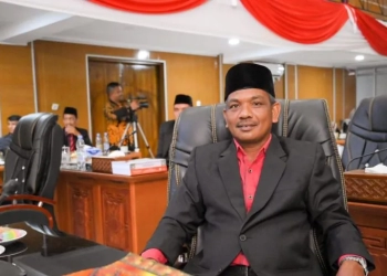 Juru bicara KPA Wilayah Meureuhom Daya, Usman ID yang juga anggota DPRK Aceh Jaya (ANTARA/HO)