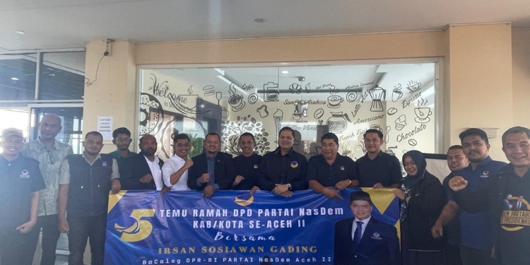 Pertemuan silaturrahmi DPD NasDem se Aceh Dapil II, di Lhokseumawe. (Dok. Partai NasDem)