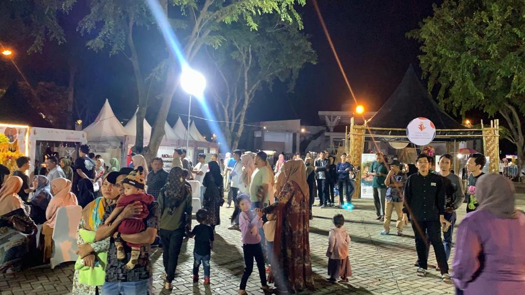 Suasana kegiatan Pekan Raya Cahaya Aceh. (Dok. Disbudpar Aceh)
