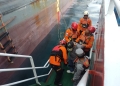 Basarnas Banda Aceh evakuasi ABK kapal MV Herta, Gillesfie Gasa Sta Ana (51). (Dok. Basarnas)