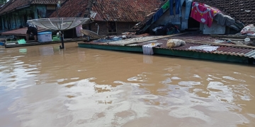 Banjir rendam pemukiman penduduk di wilayah Kabupaten Musi Rawas, Provinsi Sumatera Selatan. (Dok. BNPB)