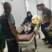 Balita mengalami luka bakar dalam penanganan medis di rumah sakit di Idi, Kabupaten Aceh Timur, Rabu (1/3/2023). (ANTARA/HO)