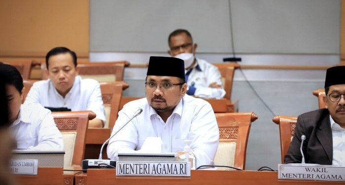 Menteri Agama Yaqut Cholil Qoumas. (Foto: Alibi/Dok. Kemenag Aceh)