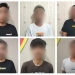 Kolase foto enam tersangka mucikari prostitusi daring yang ditangkap petugas Unit PPA Satreskrim Polresta Banyumas di salah satu hotel Purwokerto, Kabupaten Banyumas, Sabtu (11/3/2023). ANTARA/HO-Polresta Banyumas.