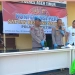 Kapolres Aceh Timur AKBP Andy Rahmansyah merilis penangkapan pengedar narkoba di Mapolres Aceh Timur, Senin (13/3/2023). ANTARA/HO