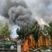 Gedung MPP Pekanbaru yang terbakar. (ANTARA/HO-WAG)