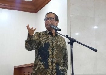 Menteri Koordinator Bidang Politik, Hukum, dan Keamanan (Menko Polhukam) Mahfud MD. (Foto: Antara/Fath Putra Mulya/am)