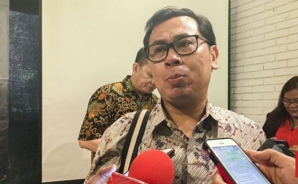 Anak buah Menkeu Sri Mulyani buka suara soal transaksi janggal emas di Bea Cukai. (Foto: CNN Indonesia/Yuliyanna Fauzi)