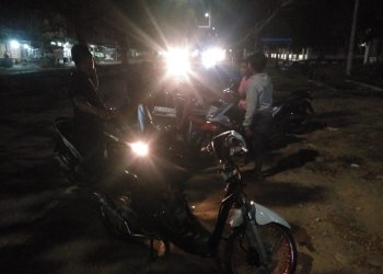 Polsek Darul Imarah, Aceh Besar amankan empat pelaku balap liar, Rabu (5/4/2023). (Foto: Alibi/Dok. Polsek Darul Imarah)