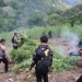 Tim gabungan TNI-Polri memusnahkan 40 hektare ladang ganja yang tersebar pada 11 lokasi di Kabupaten Nagan Raya, Aceh, Senin (10/4/2023). (Foto: Alibi/Dok. Polda Aceh)