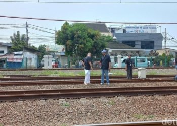 Lokasi tewasnya Kasat Narkoba Polres Jaktim AKBP Buddy Alfrits Towoliu. (Foto: Anggi-detikcom)