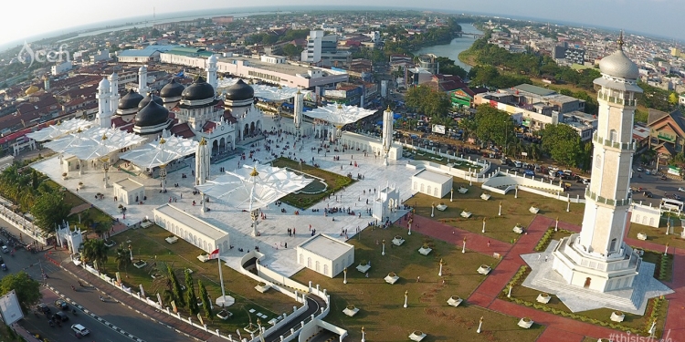 Masjid Raya Baiturrahman, Banda Aceh. (Foto: Alibi/Dok. Disbudpar Aceh)