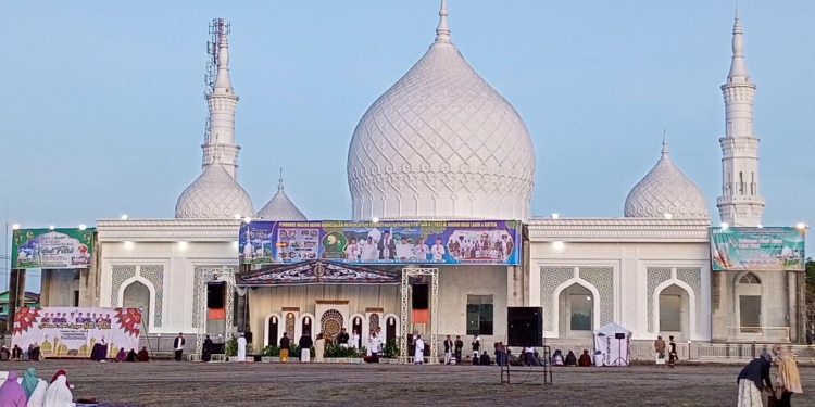 Masjid Agung Babussalam Bener Meriah. (Foto untuk Alibi)