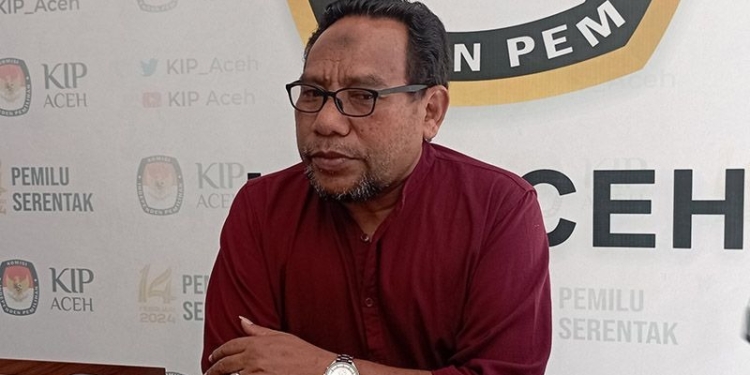 Ketua KIP Provinsi Aceh Syamsul Bahri. (Foto: Antara/M Haris SA)