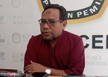 Ketua KIP Provinsi Aceh Syamsul Bahri. (Foto: Antara/M Haris SA)
