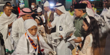 Ilustrasi. Kedatangan para jemaah haji Indonesia di Arab Saudii. (Foto: Alibi/Dok. Kemenag RI)