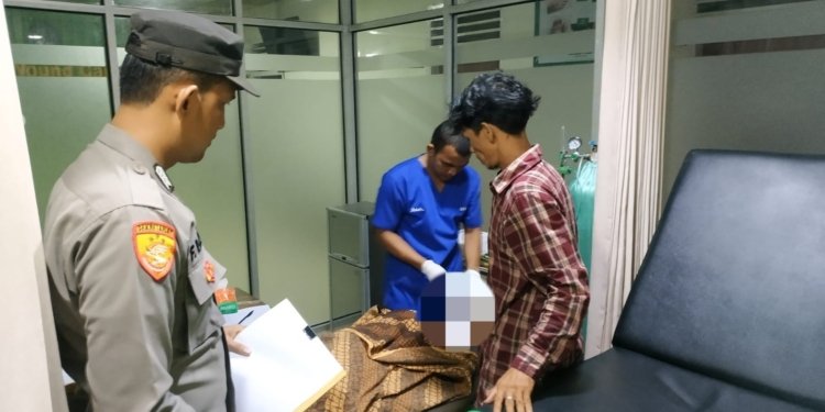 Muhammad Fajar (19) warga Desa Meunasah Drang, Kecamatan Muara Batu, Aceh Utara meninggal dunia karena terseret arus laut. (Foto: Alibi/Dok. Polres Lhokseumawe)