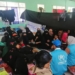 Ilustrasi. Petugas UNHCR melakukan pendataan terhadap imigran etnis Rohingya di tempat penampungan di Aceh Utara, Jumat (17/2/2023). (Foto: Distori/Dok. Instagram unhcrindonesia)