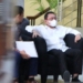 Sekretaris MA Hasbi Hasan (kanan) diperiksa penyidik KPK sebagai saksi dalam penyidikan kasus dugaan suap penanganan perkara MA di Gedung Merah Putih KPK, Jakarta Selatan, Rabu (24/5/2023). (Foto: Antara/Fianda Sjofjan Rassat)