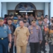 Kapolri Jenderal Listyo Sigit Prabowo dan Panglima TNI Laksamana Yudo Margono tiba di Aceh. (Foto: Dok. Polda Aceh)