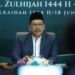 Wakil Menteri Agama (Wamenag) Zainut Tauhid Sa'adi dalam sidang isbat menetapkan 1 Zulhijah 1444 Hijriyah dan penentuan Hari Raya Iduladha 1444 H. (Foto: Alibi/Dok. Kemenag)