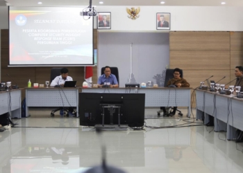 Sejumlah perwakilan Perguruan Tinggi (PT) di Aceh mengikuti kegiatan pembentukan Computer Security Incident Response Team (CSIRT) di Balai Senat USK, Kamis (13/7/2023). (Foto: Dok. Humas USK)