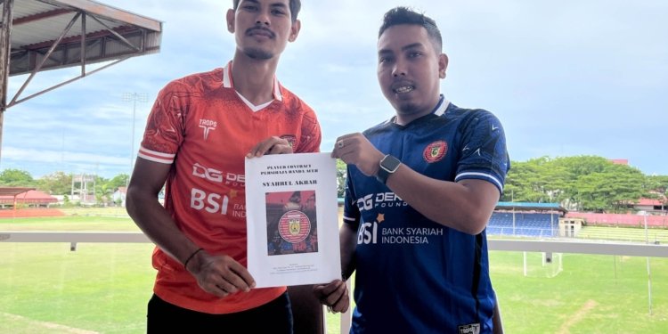 Syahrul Akbar saat dikontrak Persiraja Banda Aceh. (Foto: Alibi/Dok. Persiraja)