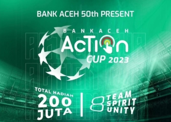 Turnamen Bank Aceh Action Cup 2023. (Foto: Dok.  Instagram bankacehofficial)