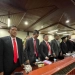Tujuh komisioner KIP Aceh saat ditetapkan dalam sidang paripurna DPR Aceh, di Banda Aceh, Senin (24/7/2023). (Foto: Antara/Rahmat Fajri)