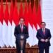 Presiden Jokowi memberikan keterangan pers di Pangkalan TNI AU Halim Perdanakusuma, Jakarta, pada Kamis (27/7/2023). (Foto: Alibi/Dok. BPMI Setpres/Rusman)