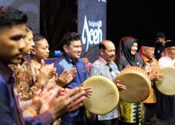 Malam pembukaan event Promosi Adat dan Budaya Aceh Tamiang. (Foto: Alibi/Dok. Disbudpar Aceh)