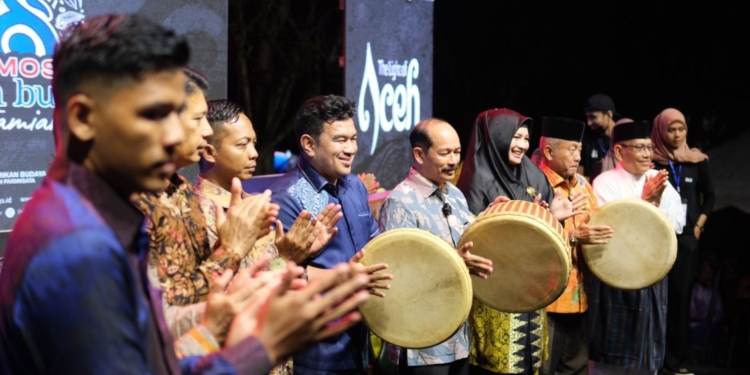 Malam pembukaan event Promosi Adat dan Budaya Aceh Tamiang. (Foto: Alibi/Dok. Disbudpar Aceh)