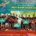 Singapore VC raih juara pertama Turnamen Voli Bank Aceh Action Cup 2023. (Foto: Alibi/Dok. Bank Aceh)