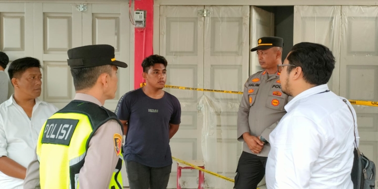 Polresta Banda Aceh melakukan olah tempat kejadian perkara (TKP) kasus penemuan mayat pria dan wanita. (Foto: Alibi/Dok. Polresta Banda Aceh)