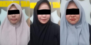 Polisi tangkap pelaku prostitusi online di Banda Aceh. (Foto: Alibi/Dok. Polresta Banda Aceh)