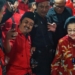 Ketua Umum PDIP Megawati Soekarnoputri menyapa para kader di Kantor DPD PDIP DIY, Kota Yogyakarta, Selasa (22/8/2023). (Foto: Dok. CNN Indonesia/Tunggul)