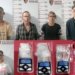 Polisi tangkap lima tersangka pengedar sabu di Lhokseumawe, Aceh. (Foto: Alibi/Dok. Polres Lhokseumawe)